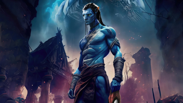Avatar The Way Of Water X Marvel Wallpaper