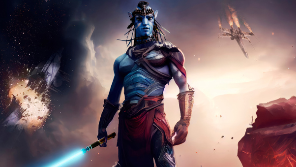 Avatar The Way Of Water X Star Wars Wallpaper