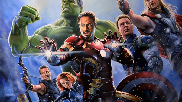 Avengers Age Of Ultron Artwork 5k Wallpaper