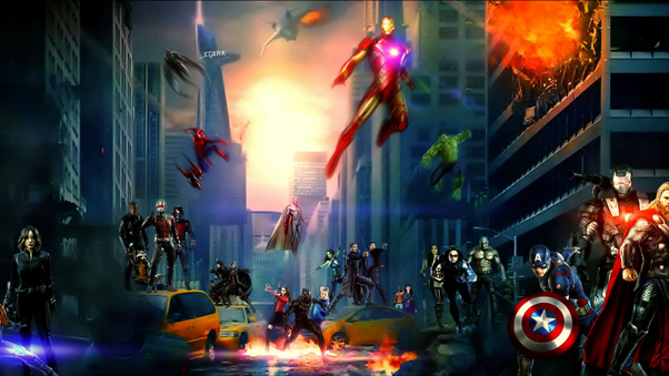 Avengers And Agents Of Shield Wallpaper