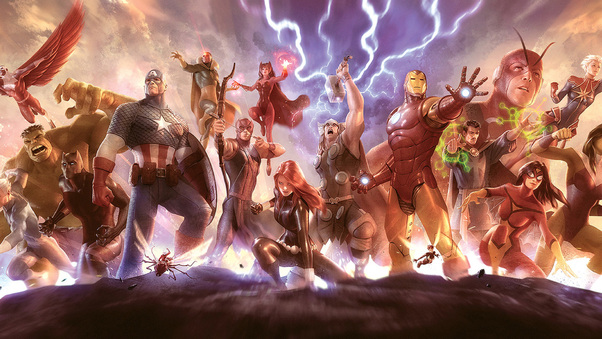 Avengers Artwork Wallpaper