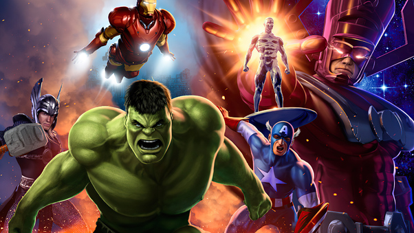 Avengers Assemble Art 4k Wallpaper,HD Superheroes Wallpapers,4k ...