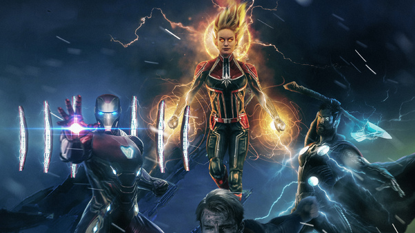 Avengers End Game Fanart Wallpaper