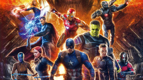 Avengers End Game Superheroes Wallpaper