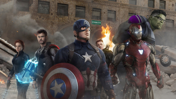 Avengers Endgame 4k Team Wallpaper