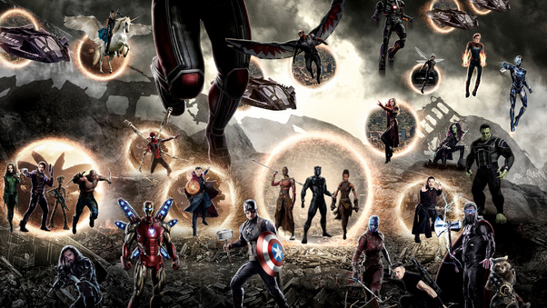 Avengers Endgame Final Battle 4k Wallpaper