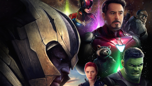 Avengers Endgame Movie Poster Illustration 5k Wallpaper