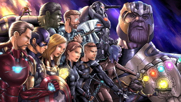 Avengers Endgame New Artwork 5k Wallpaper