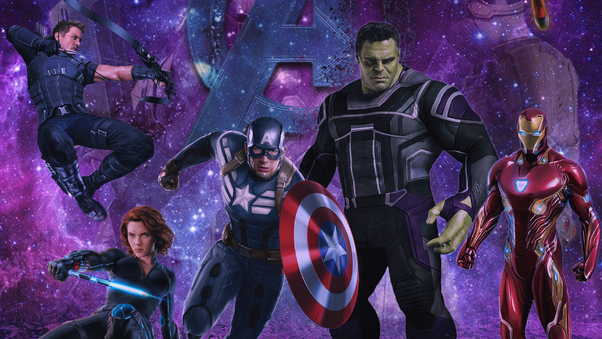 Avengers Endgame New Artworks Wallpaper