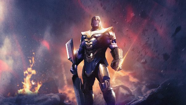 Avengers Endgame Thanos 4k Wallpaper