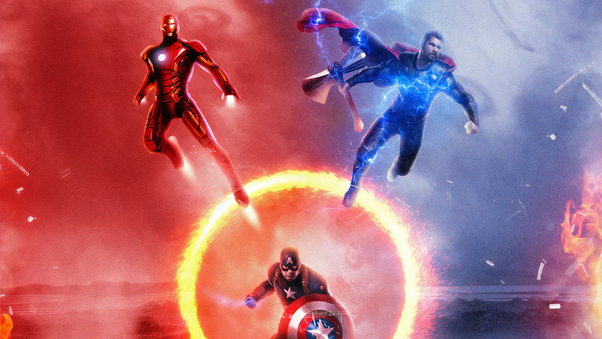 Avengers Endgame Trinity 4k Wallpaper