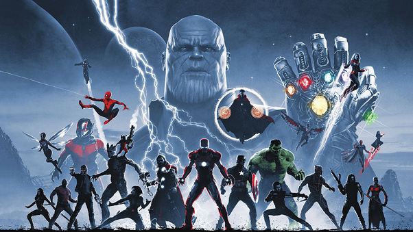 Avengers Infinity Saga 4k Wallpaper