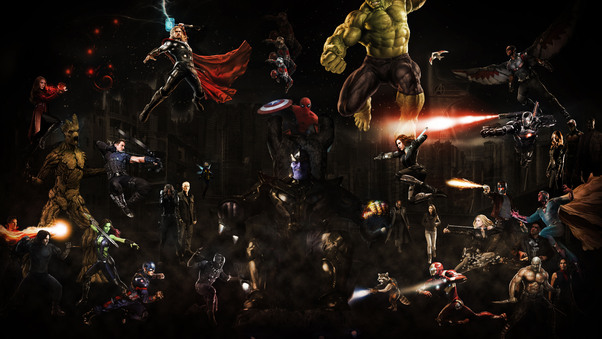 Avengers Infinity War 2018 10k Artwork Wallpaper
