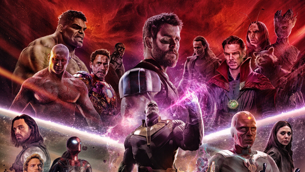 Avengers Infinity War 2018 Fan Made Art Wallpaper