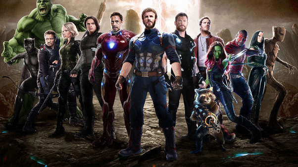 Avengers Infinity War 2018 Movie Fan Art Wallpaper