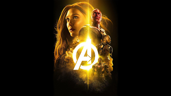 Avengers Infinity War 2018 The Mind Stone Poster 4k Wallpaper