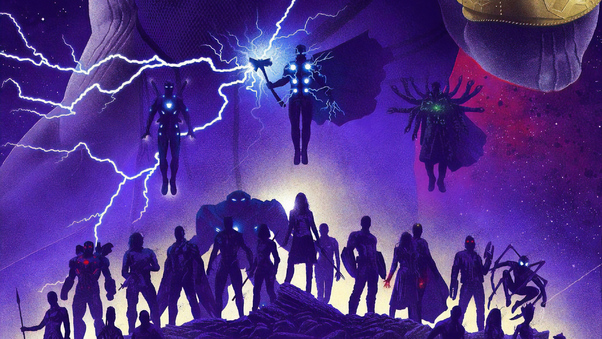 Avengers Infinity War 2019 Art Wallpaper