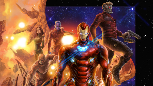 Avengers Infinity War 4k Artworks Wallpaper