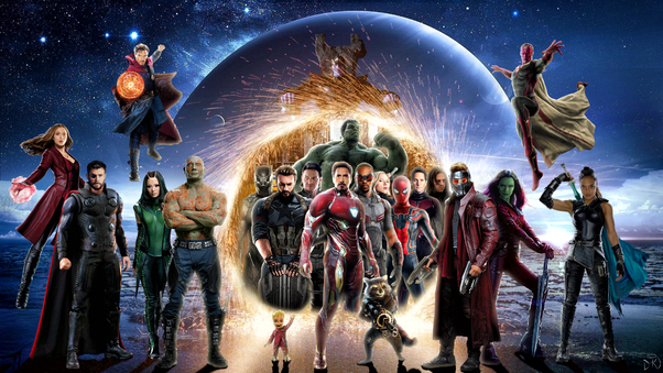 Avengers Infinity War 4k Poster Wallpaper