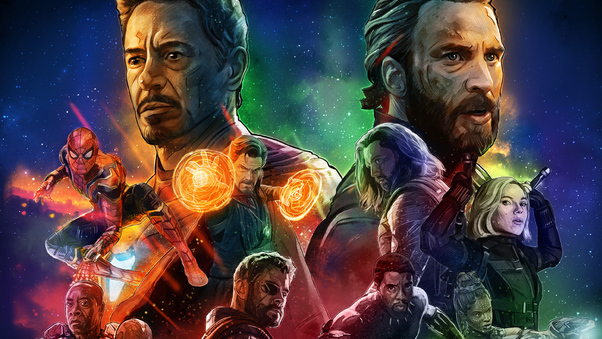 Avengers Infinity War Artwork New Wallpaper