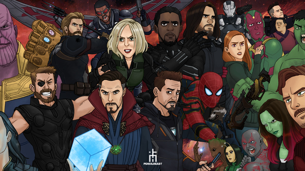 Avengers Infinity War Artwork Wallpaper