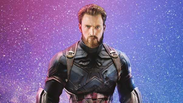Avengers Infinity War Captain America Wallpaper