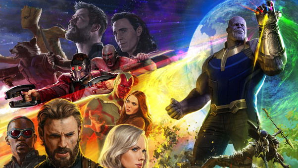 Avengers Infinity War Characters Wallpaper