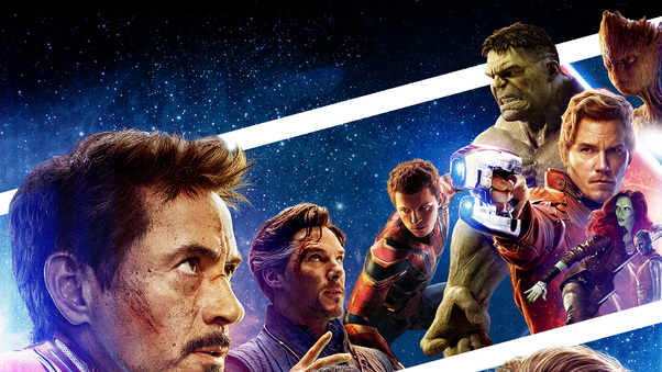 Avengers Infinity War Exclusive Poster Wallpaper