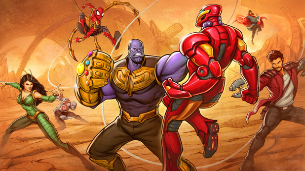 Avengers Infinity War Fight Wallpaper
