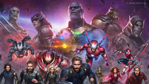 Avengers Infinity War Future Marvel Fight Wallpaper
