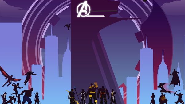Avengers Infinity War Illustration Wallpaper