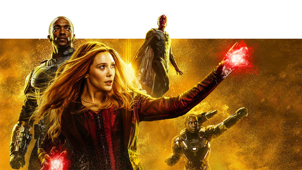 Avengers Infinity War Mind Stone Poster Wallpaper