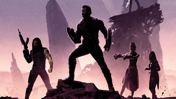 Avengers Infinity War Movie Poster 4k Wallpaper