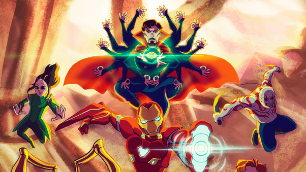 Avengers Infinity War New Art Wallpaper