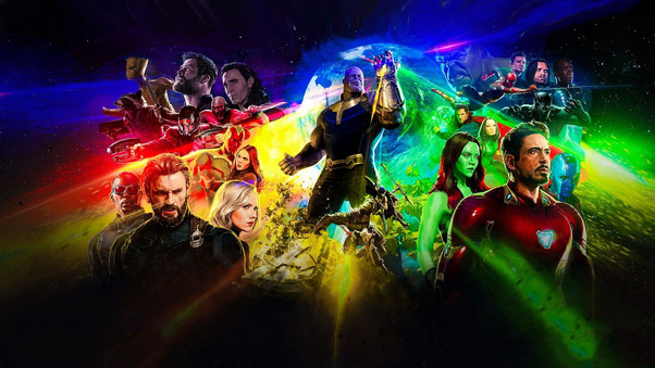 Avengers Infinity War New Poster Wallpaper