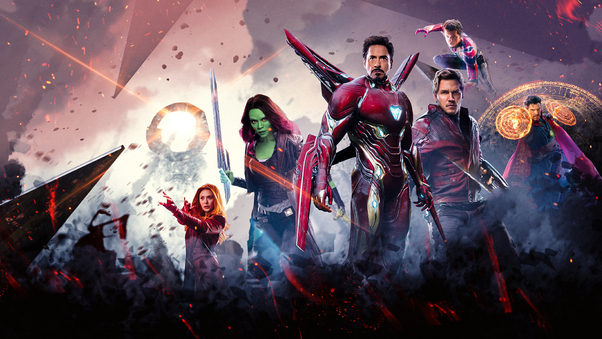 Avengers Infinity War Poster 2018 Wallpaper
