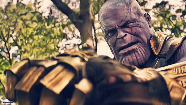 Avengers Infinity War Thanos Gauntlet Wallpaper