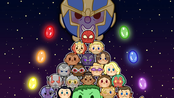 Avengers Infinity War Tsum Artwork Wallpaper