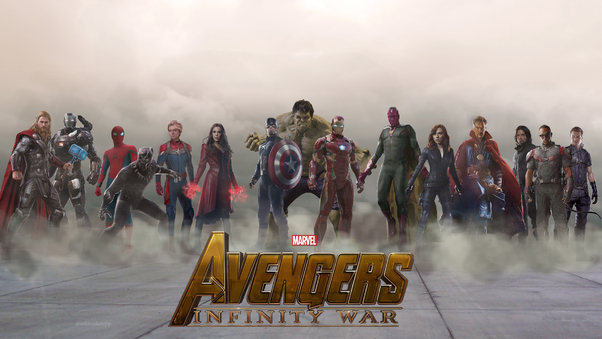 Avengers Infinty War 2018 Movie Fan Art Wallpaper