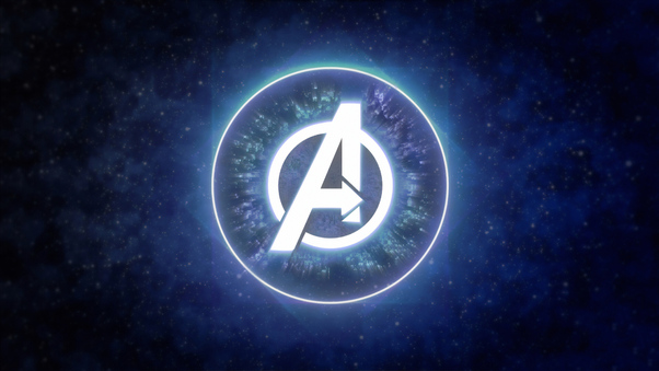 Avengers Logo 4k Wallpaper