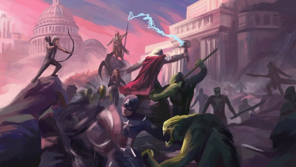 Avengers Loki Marvel Fan Art Wallpaper