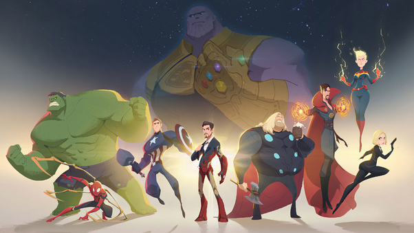 Avengers Minimal Artwork Wallpaper