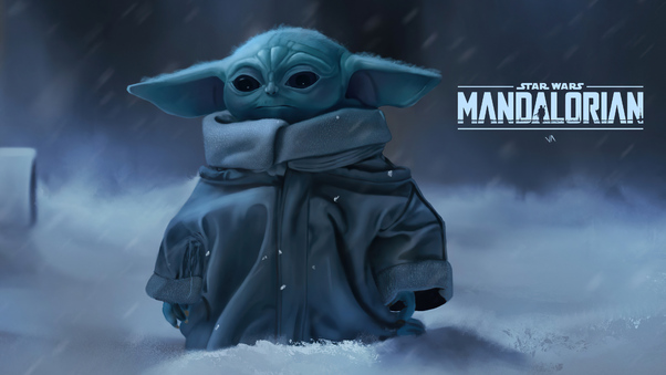 Baby Yoda Mandalorian Star Wars 4k Wallpaper