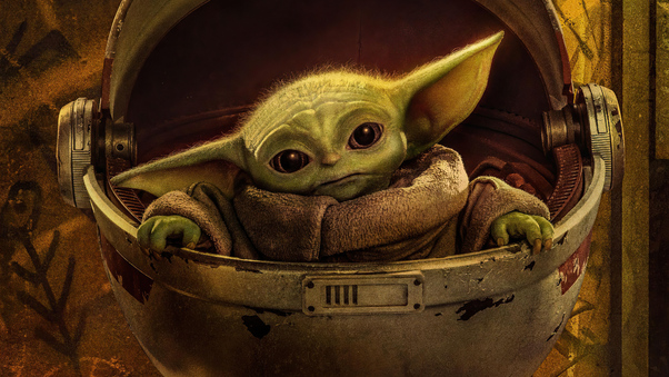 Baby Yoda The Mandalorian Season 2 4k Wallpaper