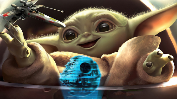 Baby Yoda4k Wallpaper