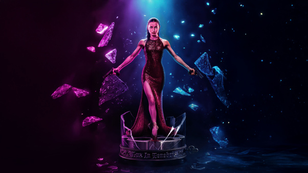 Ballerina Ana De Armas 2025 Wallpaper