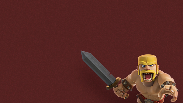 Barbarian Clash Of Clans Supercell Wallpaper