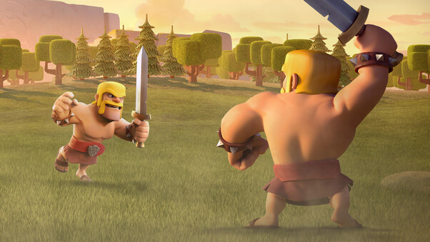 Barbarian Clash of Clans Wallpaper