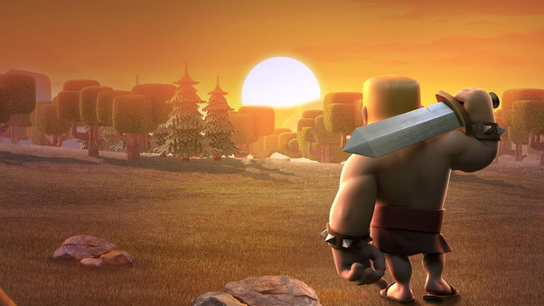 Barbarians Clash Of Clans Wallpaper
