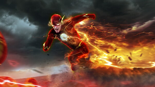 Barry Allen In Flash Wallpaper